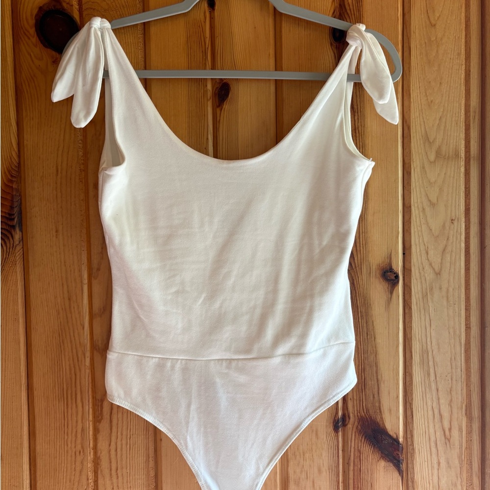 Lulus Tie Strap Bodysuit